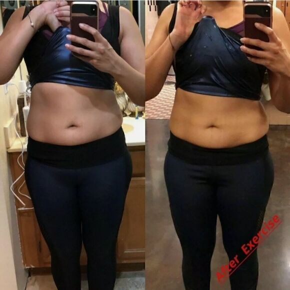 Men & Woman Body Sweat Shaper Sauva Vest - Picture 6 of 10